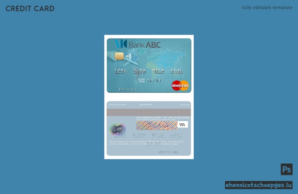 Jordan Arab Banking Corporation Mastercard-Beispielvorschau
